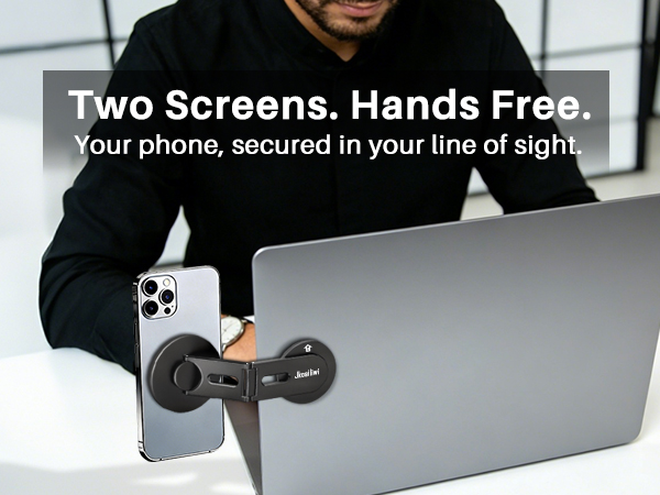 Magnetic Laptop Phone Mount