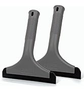 GUGUGI Super Flexible Silicone Squeegee, Auto Water Blade, Water Wiper, Shower Squeegee, 5.9'' Bl...