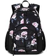 ZORFIN Backpack for School, Travel: Bookbag for Girls Boys - Kids Backpack with Multi Compartment...