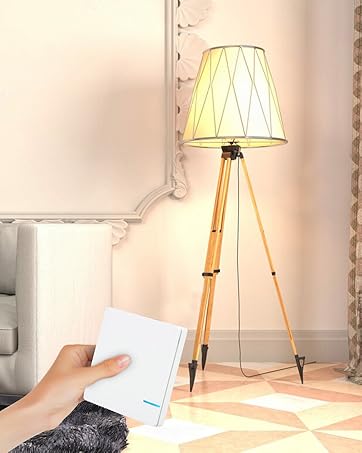 wireless lights switch and receiver kit dimmable alexa no battery bulb ceiling fan no wiring indoor