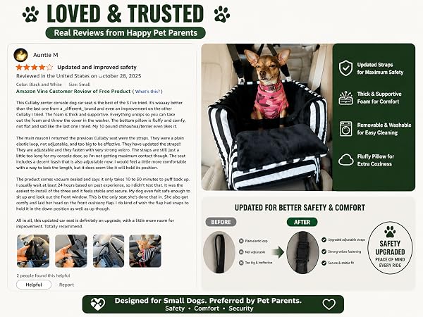 truck console dog car seats for small dogs