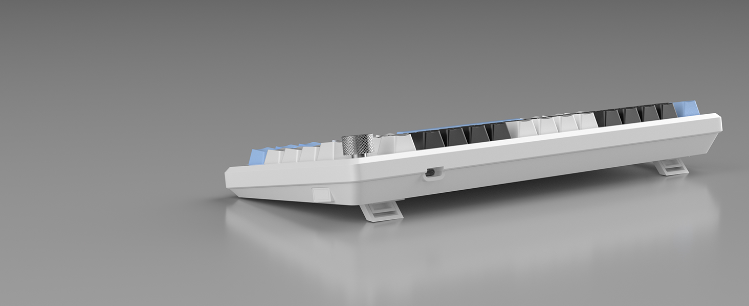 Two-Step Adjustable Keyboard Feet