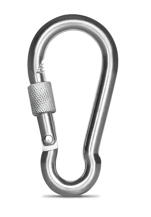 SLCC KINLINK Screw Locking Carabiner, Heavy Duty Carabiner Clips