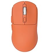 Gizdot Bluetooth Wireless Mouse for MacBook/Laptop/Mac - Silent Ergonomic Multi-Device Receiver R...