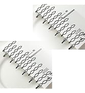 24 Pcs Black Vintage Hair Pins Mini Black Bobby Pins Fashion BB Clip Invisible Bangs Clip for Wom...