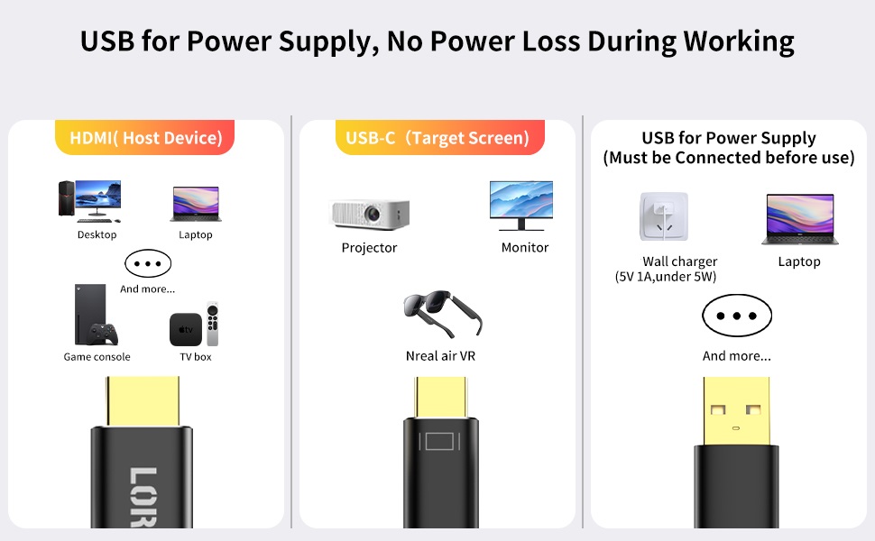 HDMI to Type-c Adapter