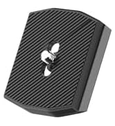 Quick Release Plate for XXZU 75" Camera Tripod,QR Plate with 1/4" Screws,Compatible with DSLR/SLR...