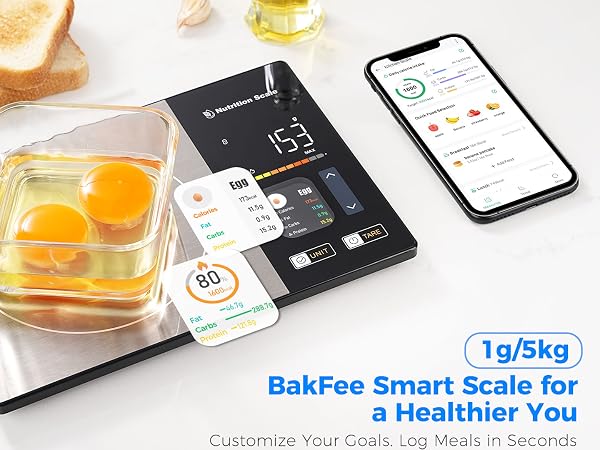 BakFee Nutrition Scale