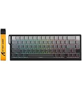 ATTACK SHARK X68PRO HE 60% Wireless Rapid Trigger Gaming Keyboard with Adjustable Actuation,8K Po...