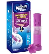 Infiniti Clean Toilet Bowl Cleaner Gel Stamps, Lavender Scent, 5-Pack (Total 45 Stamps, Up to 1-Y...