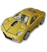 SDGSQHA Wireless Mouse Sports Car Mouse Computer Mouse Mice Optical 2.4GHz with Headlight 1600DPI...