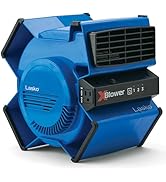 Lasko X-Blower High Velocity Pivoting Utility Blower Fan for Cooling, Ventilating, Exhausting, an...