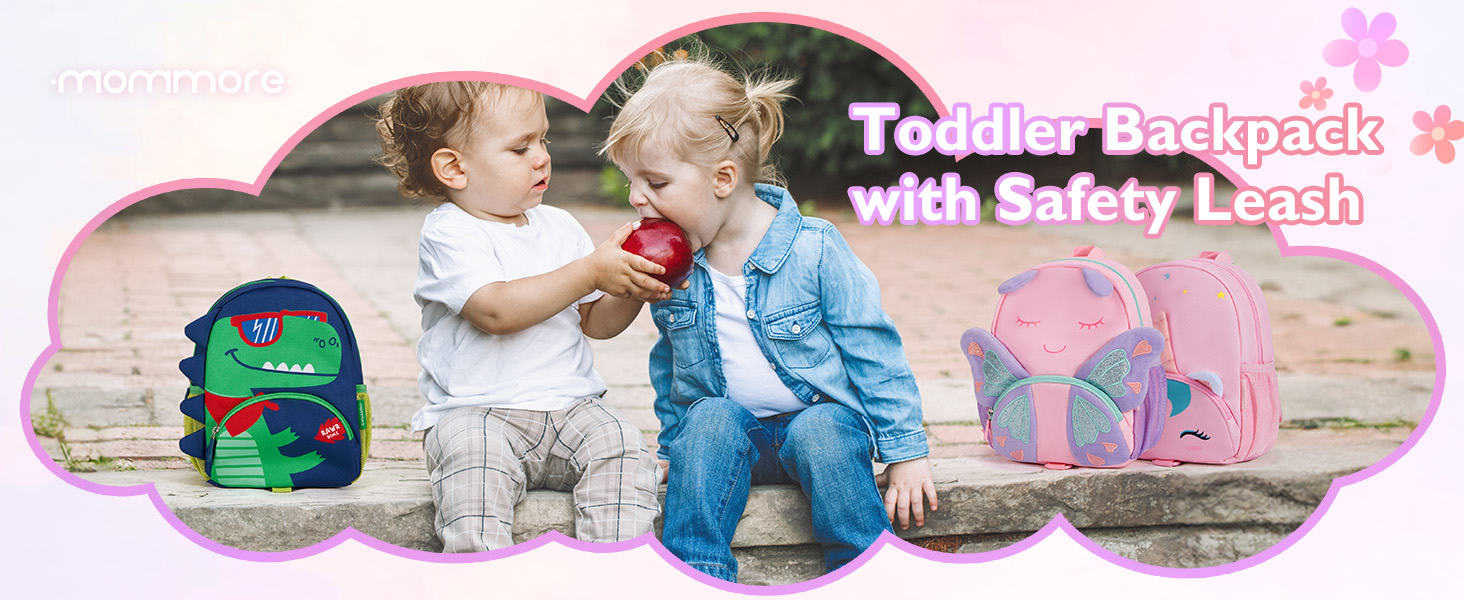 toddler backpack boys girls 2-4 with toddler leash 3D animal small baby backpack mini toddler bag