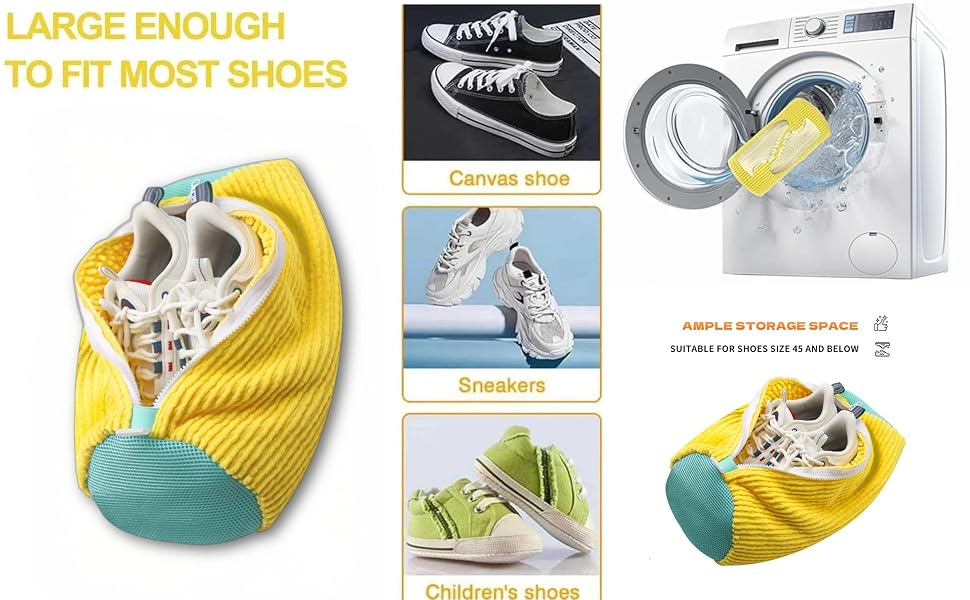Shoe Washing Machine Bag