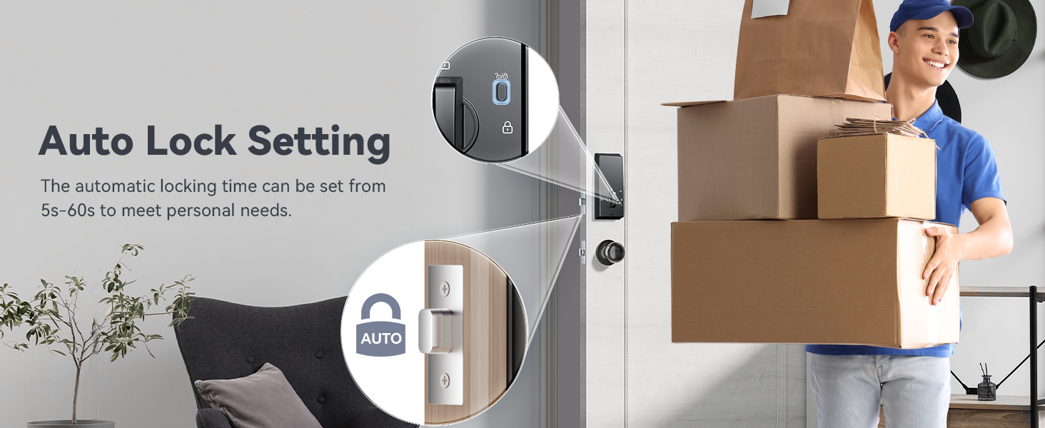 keyless entry door lock