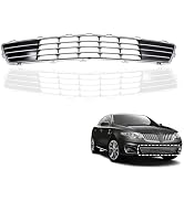 ORIVIN Front Bumper Lower Grill Compatible with Lincoln MKS 2009-2012 Front Driver Passenger Side...