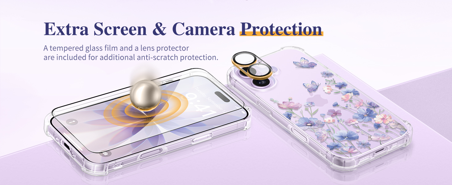 GVIEWIN Case Compatible with iPhone 17 Case