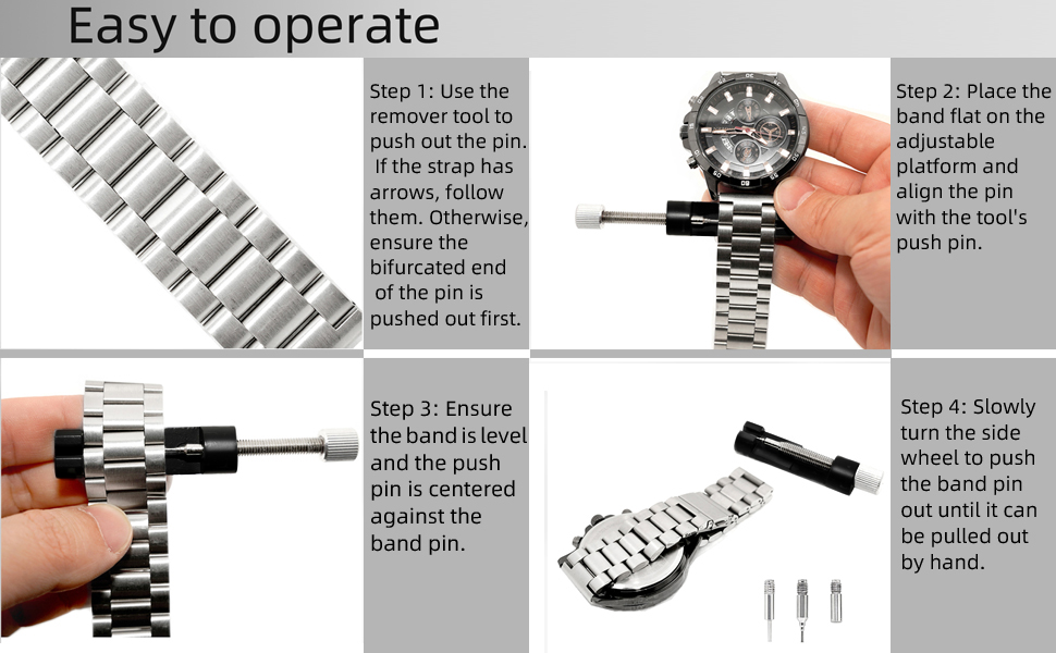 watch push pin tool wash repair kit for invicta replacement pins for watch bands watch pin remover