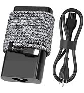 New Slim 65W USB C Laptop Charger for HP Spectre X360,EliteBook,Chromebook,ProBook,Envy,Pavilion,...