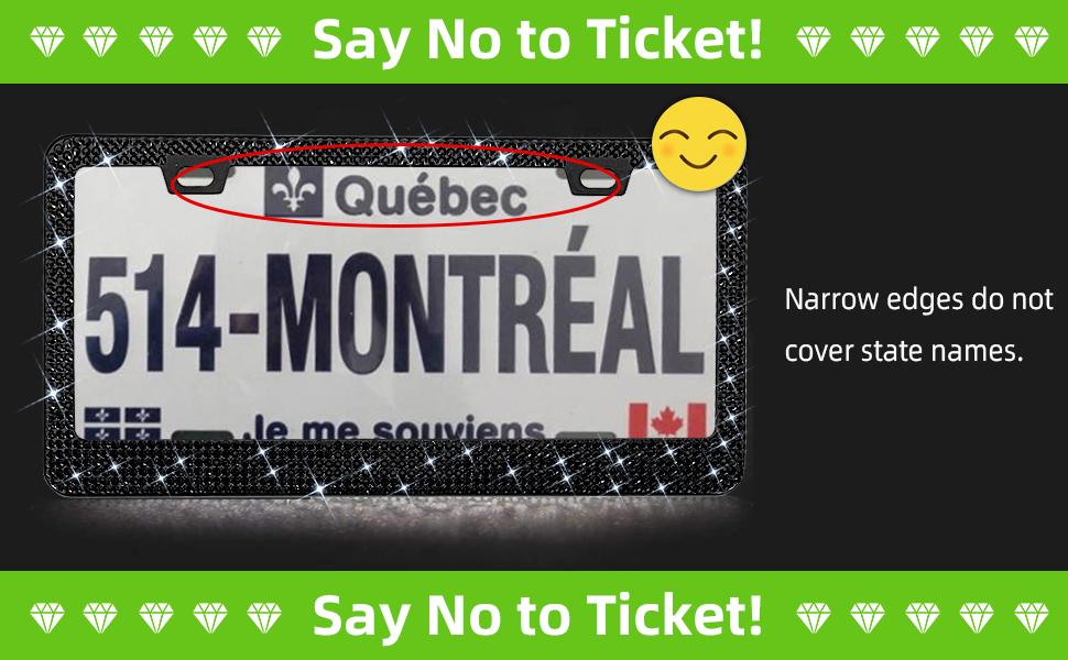 bling license plate frame license plate frame for women glass rhhinstone bling license plate frame