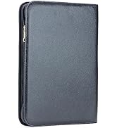 Large Capacity Fountain Pen Case PU Leather Black Color 48 Slots pen pouch bag