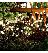 TONULAX Solar Garden Lights – Solar Starburst Lights with 2 Lighting Modes, Solar Lights Outdoor ...
