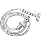 YARNOW Stainless Steel Kitchen Sink Sprayer, 1.5m Hose, Pull Out Spray Head, 1 Set, Silver, 1 Pack