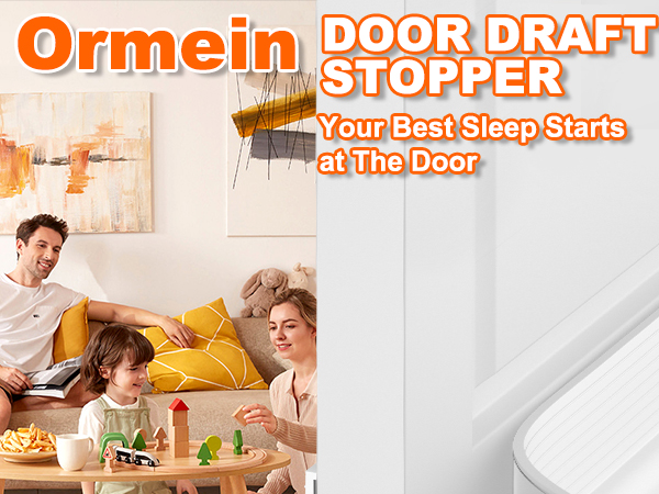 door draft stopper