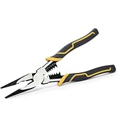 Fancytool Multi-Function Needle Nose Pliers with Cutting, Stripping, Crimping and Gripping, 9-inc...