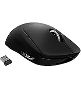 Logitech G PRO X SUPERLIGHT Wireless Gaming Mouse, Ultra-Lightweight, HERO 25K Sensor, 25,600 DPI...