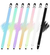 LIBERRWAY 2-in-1 Stylus,7Pcs Stylus Pens for High Sensitive capacitive Stylus Compatible with All...