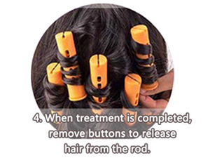 40pcs Purple Perm Rods Set for Natural Hair Perms Rods for Women Hair DIY Hairdressing Tools