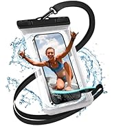 Razobws Waterproof Phone Pouch- 7.2 in Waterproof Phone Case for Beach Travel Must Haves, IPX8 Dr...