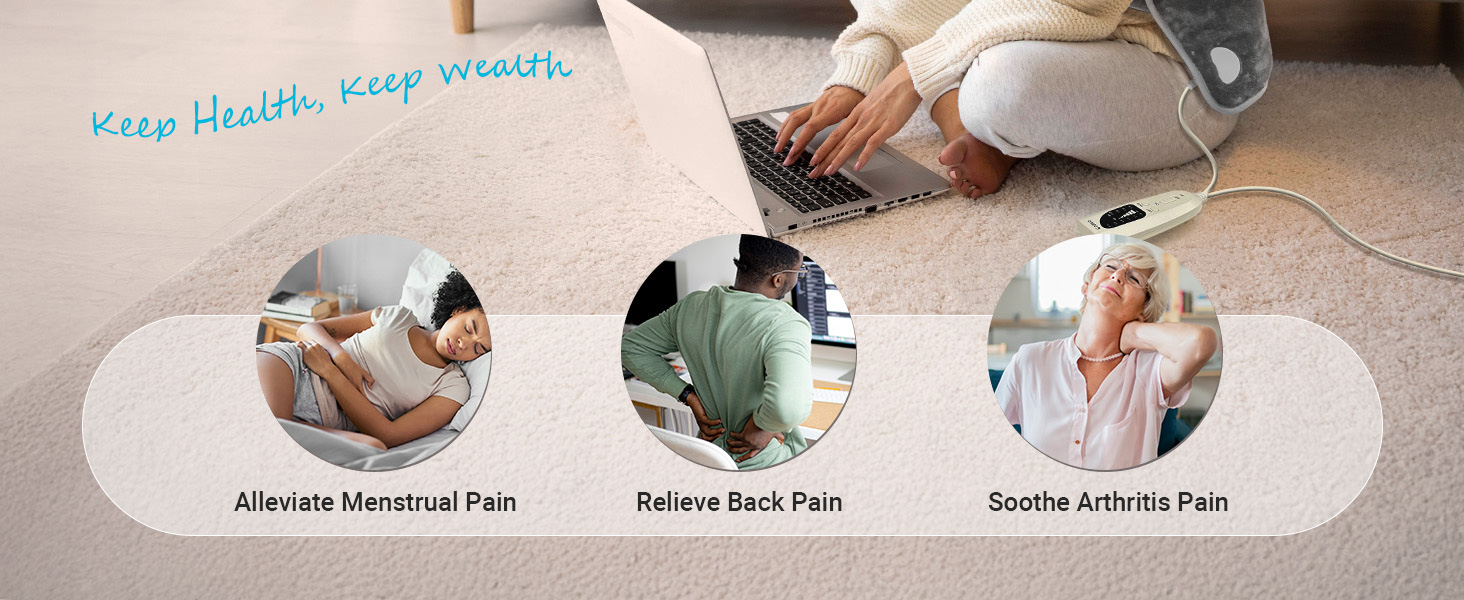 heating pad back neck shoulders