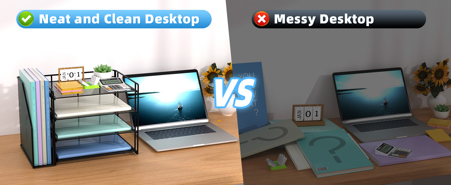 Efficient utilization of desktop space