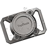 TopMade Smart Pet Tracker with Collar Holder, Cat Dog Tracker Compatible with Apple Find My, Anti...