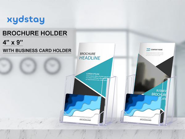 acrylic brochure holder