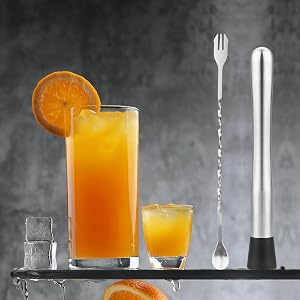 stainless steel muddler for cocktails bar accessories bar tools bartender accessories muddler