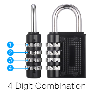 the keyless lock - 4 digit combination