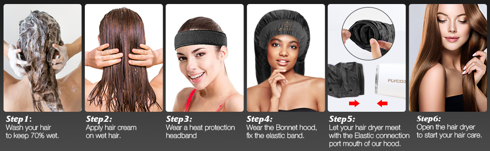 dryer hood bonnet