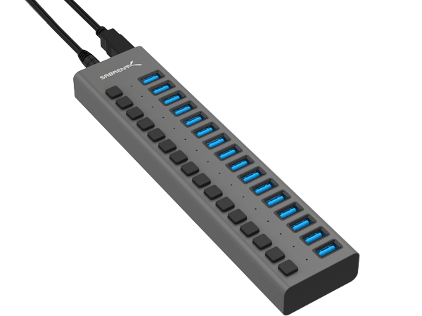HB-PU16 16 port usb hub