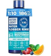 Concentrated Irrigant and mouthwash Dry Mouth | Add to Water Flossers | Fruit Flavor | When dillu...