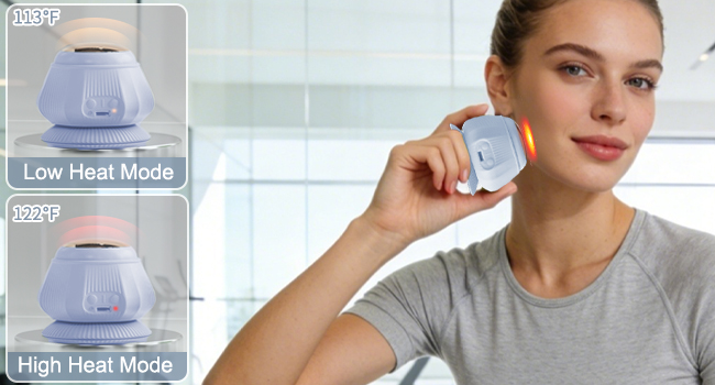 Adjustable Heat for Added Comfort