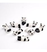 Joyscale 8 Pcs Cute Ceramic Panda Chopsticks Rest Rack Stand Holder for Chopsticks, Ceramic Ware ...