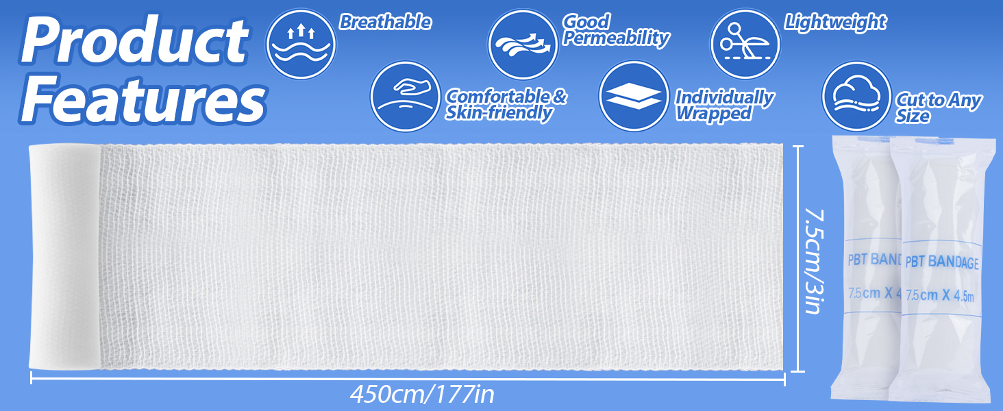 Individually Wrapped Rolled Gauze