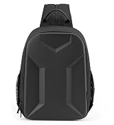 Cwatcun Camera Sling Bag, Waterproof Hardshell Small Camera Backpack with Tripod Holder for DSLR ...