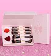 Jessup Makeup Brushes Set with Makeup Sponge, 7pcs Double Sided Makeup Brushes for Foundation Con...