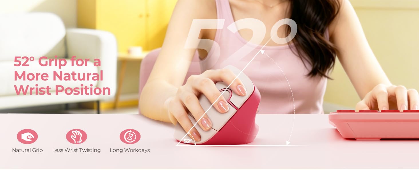 ergonomic wireless mouse