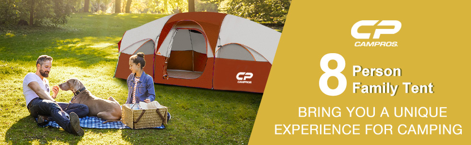 Tent tents for camping coleman 6 8 10 person family Dome cabin waterproof portable easy set hiking