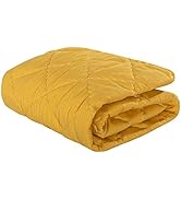 NTBAY Down Alternative Toddler Comforter, Lightweight and Warm Solid Color Baby Crib Quilted Blan...